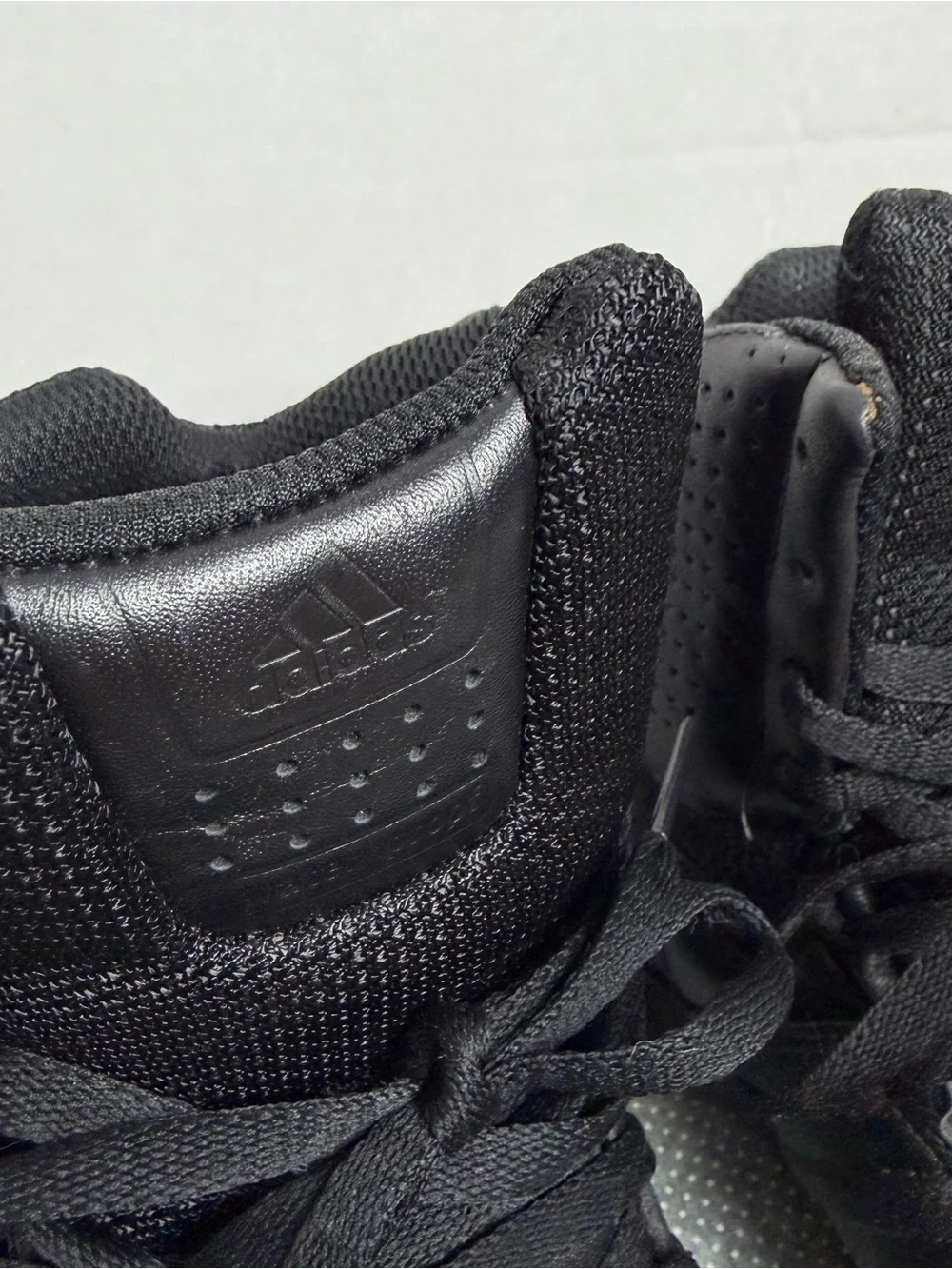 adidas Black High-Top Tactical Leather Boots